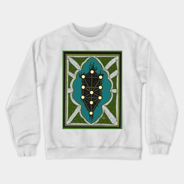 KABBALAH TREE OF LIFE Crewneck Sweatshirt by Shall1983